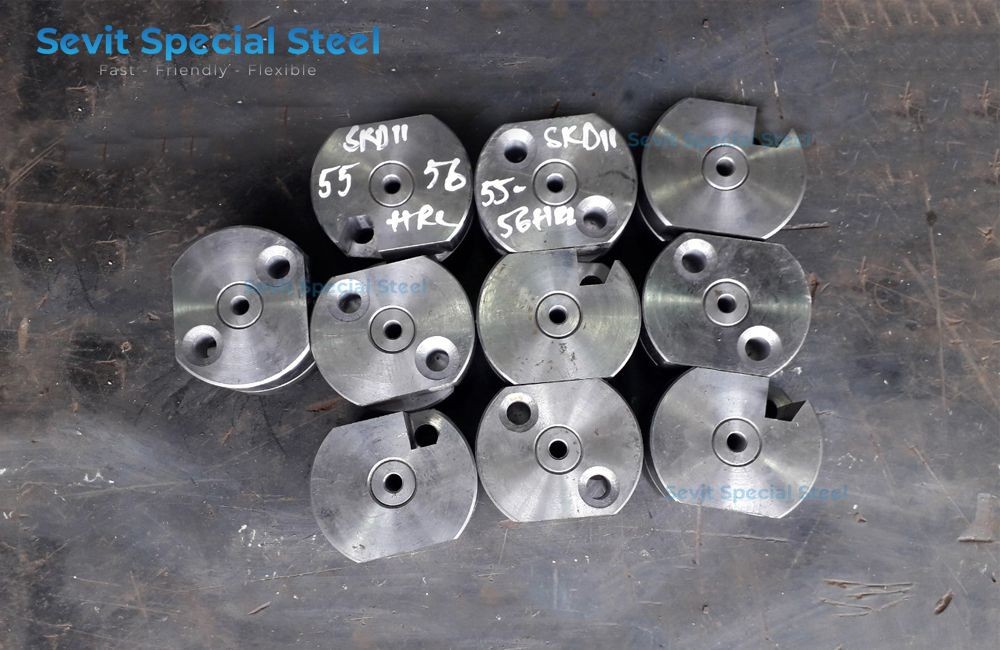 Cách tăng độ bền dao bẻ đai làm bằng thép SKD11 | Sevit Special Steel